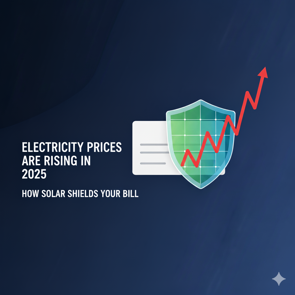 Electricity Prices Are Rising in 2025: How Solar Shields Your Bill
